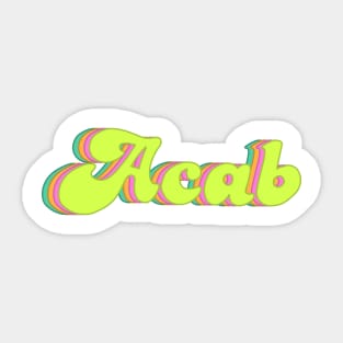 ACAB Sticker